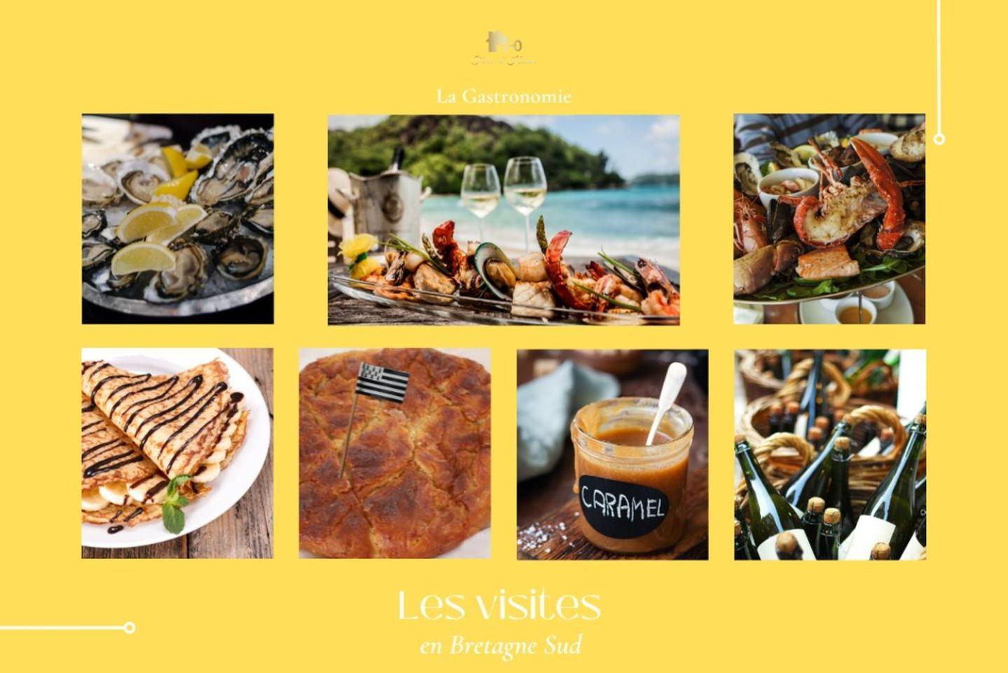 La Maison Bleue,Authenticite, Nature, Simplicite, 2-5 Personnes, Moelan Sur Mer Dış mekan fotoğraf