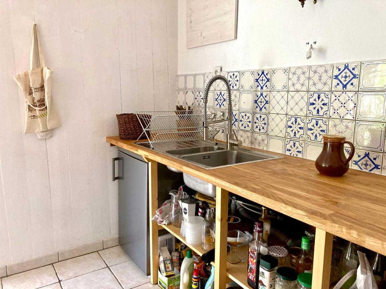 La Maison Bleue,Authenticite, Nature, Simplicite, 2-5 Personnes, Moelan Sur Mer Dış mekan fotoğraf