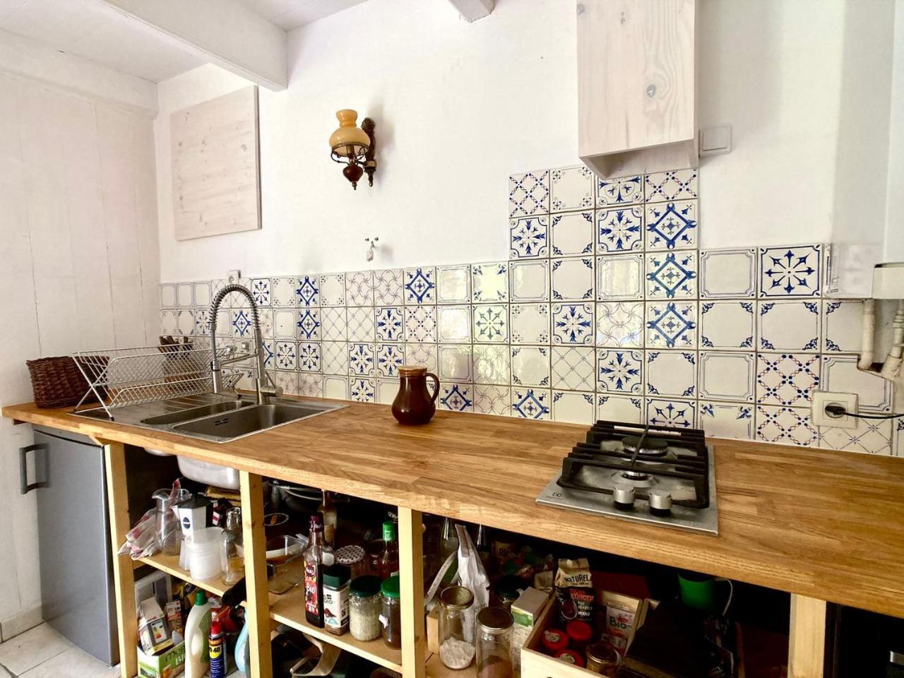 La Maison Bleue,Authenticite, Nature, Simplicite, 2-5 Personnes, Moelan Sur Mer Dış mekan fotoğraf
